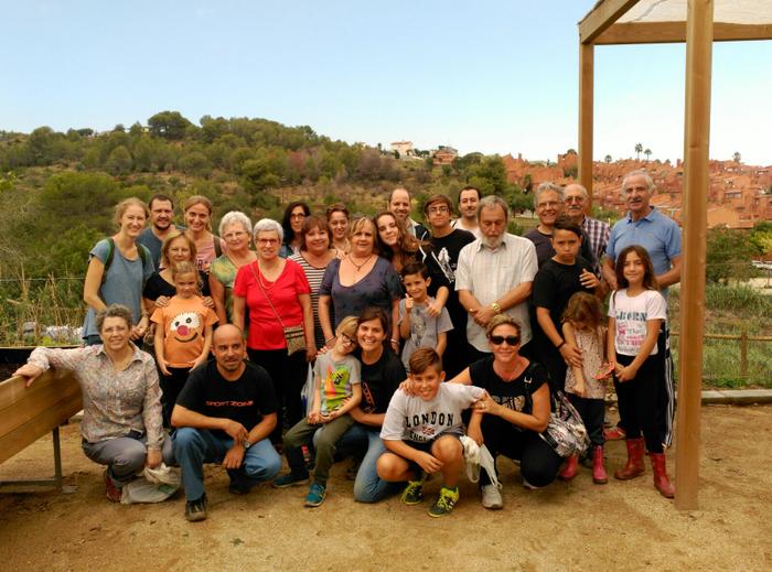 Participants dels Horts Comunitaris de Can Pinyol de la Fundació Marianao