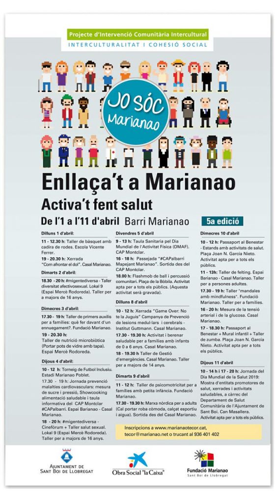 Programació Enllaça't a Marianao