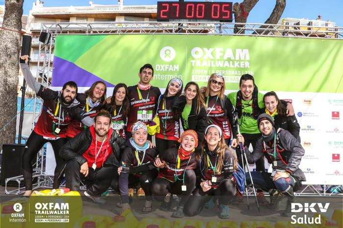 L'equip MarianaoRuns que va participar al Trailwalker