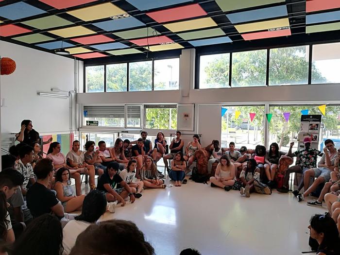 Trobada juvenil a la Fundació Marianao.