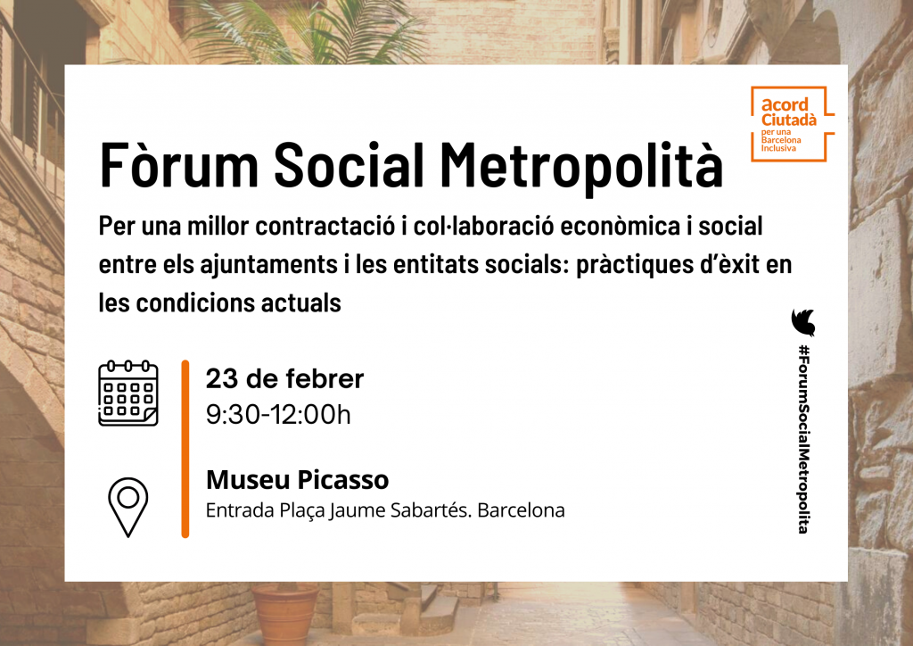 Cartell Fòrum Social Metropolità